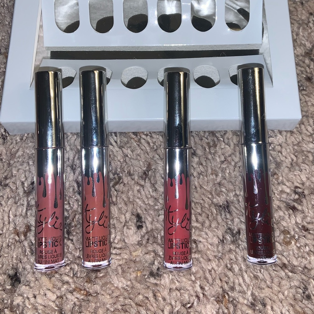 NWOB 4 Matte Liquid Lipstick from the Kylie Holiday Collection